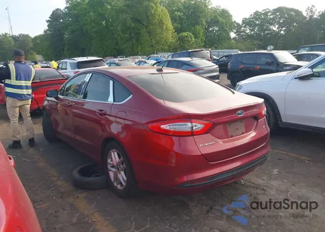 2016 Ford Fusion Se из США, поврежденный, VIN 3FA6P0H70GR288030